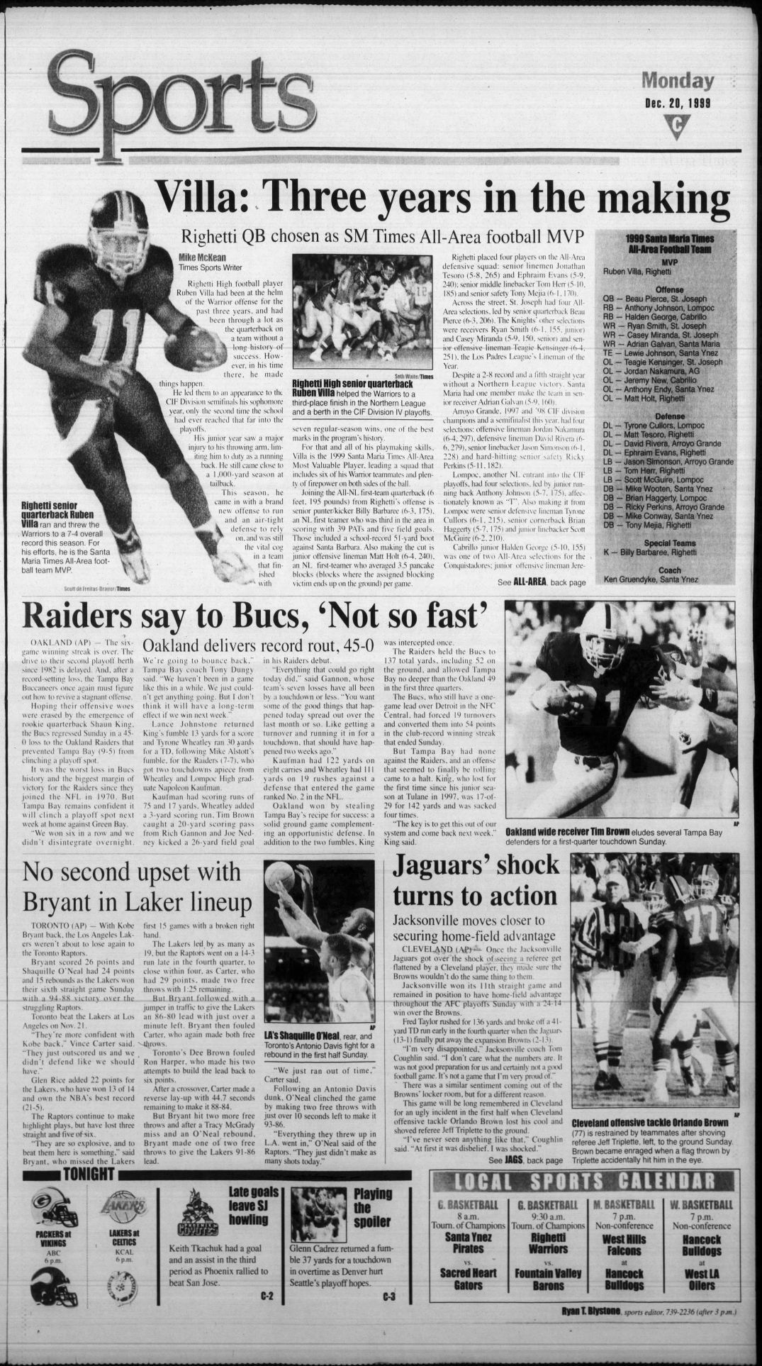 Photos: Check out our All-Area football covers, dating back to 1985